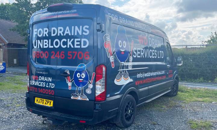 Oldham Rochdale Drainage Van